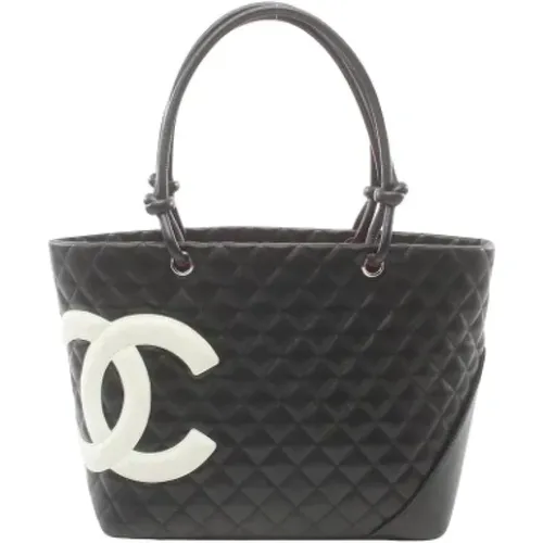 Pre-owned Leather totes , female, Sizes: ONE SIZE - Chanel Vintage - Modalova