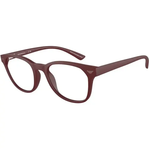 Frame Stylish Glasses , unisex, Sizes: 52 MM - Emporio Armani - Modalova