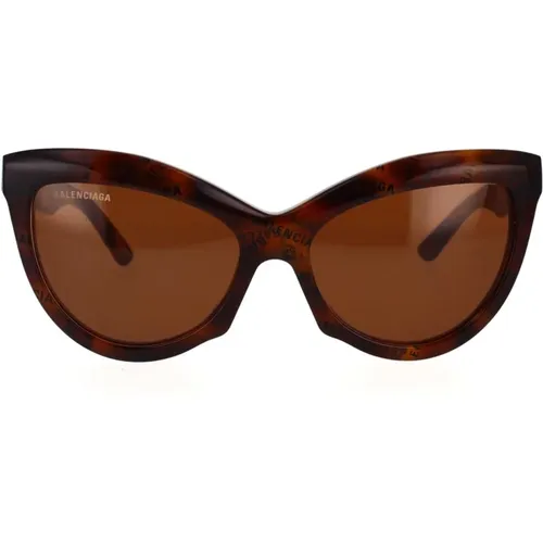 Iconic Cut Concept Sunglasses , female, Sizes: 56 MM - Balenciaga - Modalova