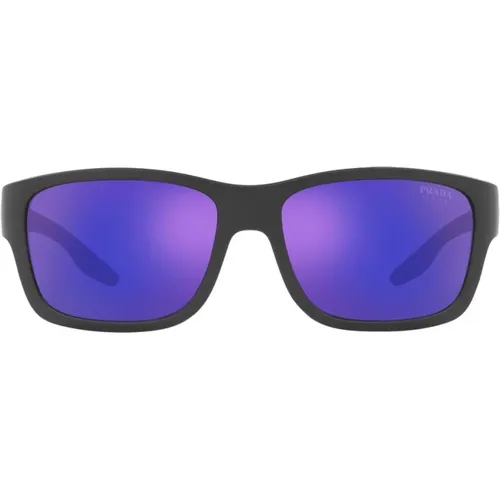 Sunglasses Linea Rossa PS01WSLarge , male, Sizes: 59 MM - Prada - Modalova