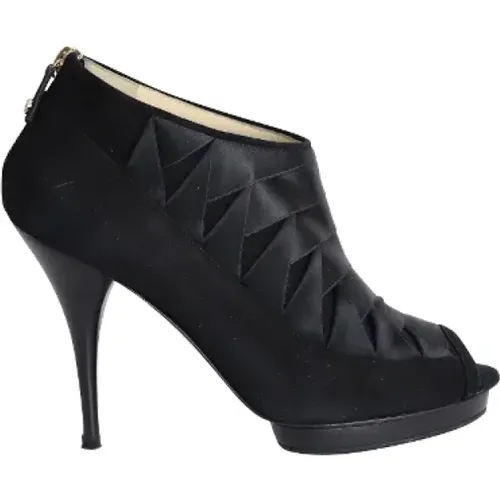 Pre-owned Silk boots , female, Sizes: 6 UK - Oscar De La Renta Pre-owned - Modalova