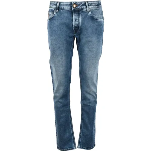 Slim-fit Jeans , Herren, Größe: W35 - Hand Picked - Modalova