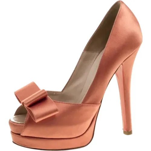 Pre-owned Satin heels , Damen, Größe: 36 EU - Fendi Vintage - Modalova