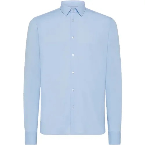 Casual Jacquard Oxford Shirt for Men , male, Sizes: XL, M, S, 2XL, L - RRD - Modalova