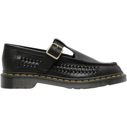Klassische schwarze Loafer für Herren , Herren, Größe: 41 EU - Dr. Martens - Modalova