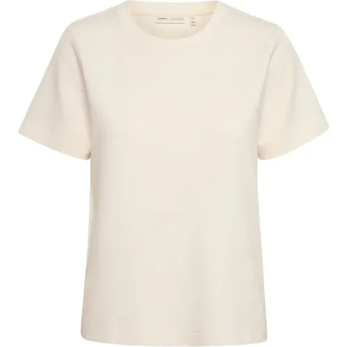 Weißes Karmen T-Shirt , Damen, Größe: L - InWear - Modalova