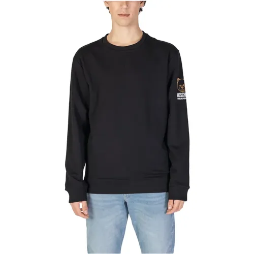 Herren Sweatshirt Herbst/Winter Kollektion , Herren, Größe: M - Moschino - Modalova