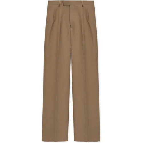 Polyester Trousers with Pockets , male, Sizes: M - Gucci - Modalova