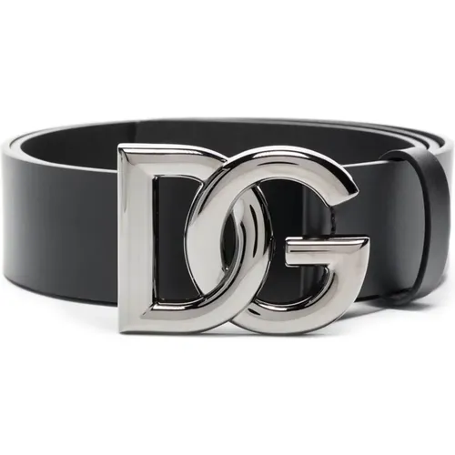 Designer Belts Collection , male, Sizes: 95 CM, 100 CM - Dolce & Gabbana - Modalova