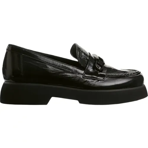 Schwarze Loafers für Frauen , Damen, Größe: 39 EU - Högl - Modalova