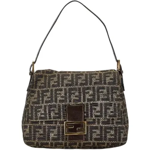 Pre-owned Canvas handbags , female, Sizes: ONE SIZE - Fendi Vintage - Modalova