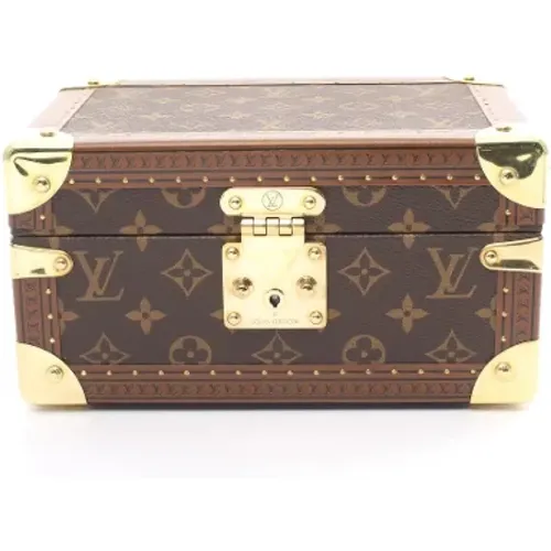 Pre-owned Leather home-office , female, Sizes: ONE SIZE - Louis Vuitton Vintage - Modalova