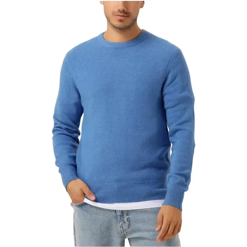 Weicher Strick Regular Fit Pullover , Herren, Größe: M - Scotch & Soda - Modalova