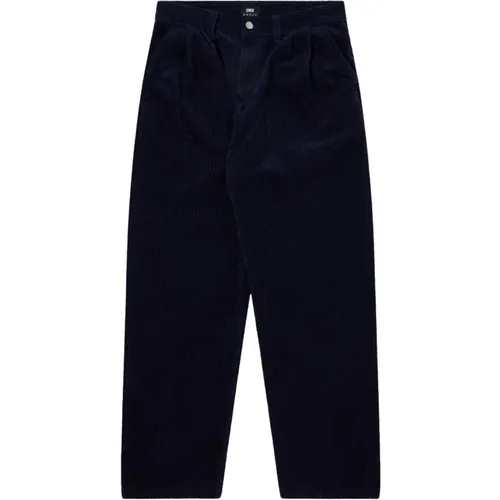 Maritim Blaue Cord Chino Hose , Herren, Größe: W31 - Edwin - Modalova