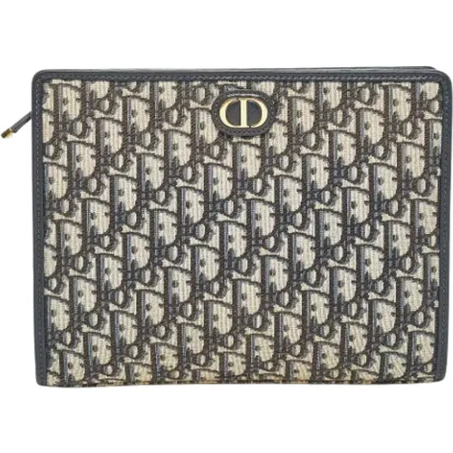Pre-owned Canvas pouches , female, Sizes: ONE SIZE - Dior Vintage - Modalova