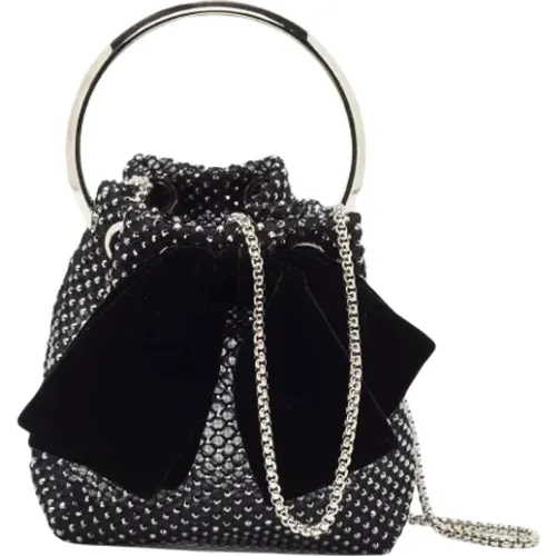 Pre-owned Nylon handbags , female, Sizes: ONE SIZE - Jimmy Choo Pre-owned - Modalova