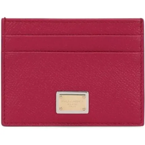 Wallets Dauphine Cardholder , female, Sizes: ONE SIZE - Dolce & Gabbana - Modalova
