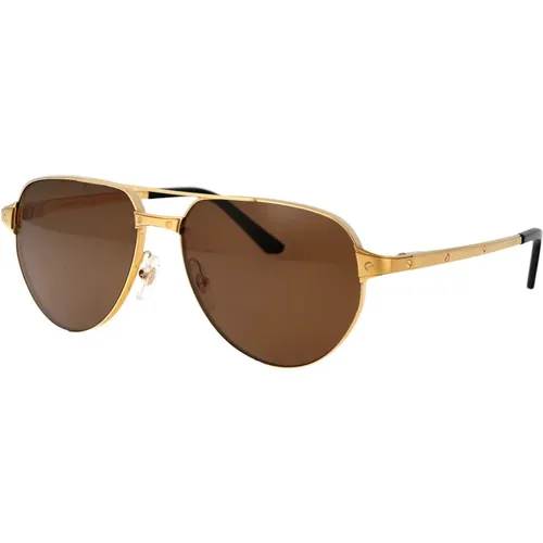 Stylish Sunglasses Ct0425S , male, Sizes: 59 MM - Cartier - Modalova