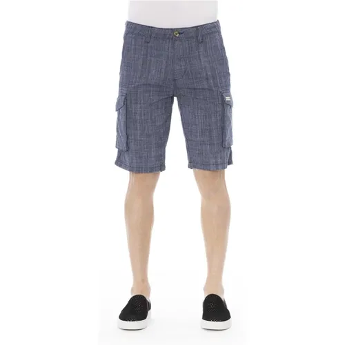 Cargo Bermuda Shorts Trend Livorno , Herren, Größe: W34 - Baldinini - Modalova