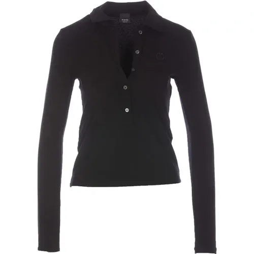 Stylische Polo Shirts für Männer , Damen, Größe: XS - pinko - Modalova