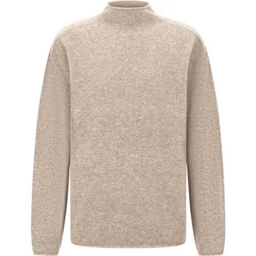 Herren Wollpullover Stylisches Design , Herren, Größe: L - drykorn - Modalova