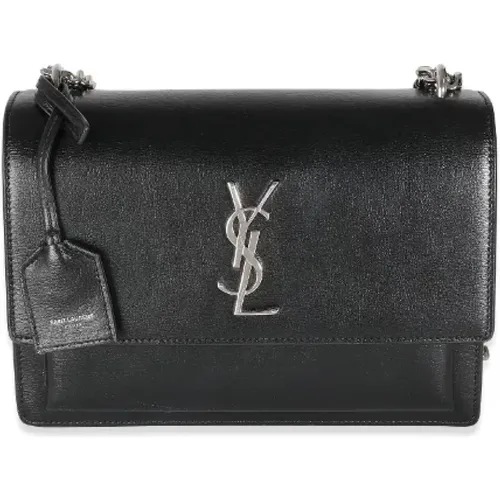 Pre-owned Leder schultertasche - Yves Saint Laurent Vintage - Modalova