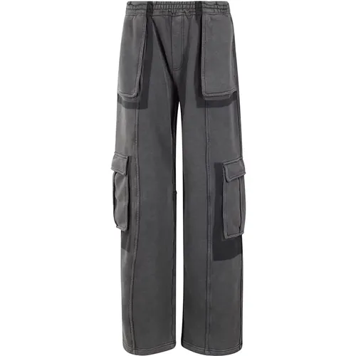 Cargo Sweatpants mit Shadow Pocket , Damen, Größe: M - alexander wang - Modalova