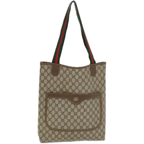 Pre-owned Leder totes , Damen, Größe: ONE Size - Gucci Vintage - Modalova