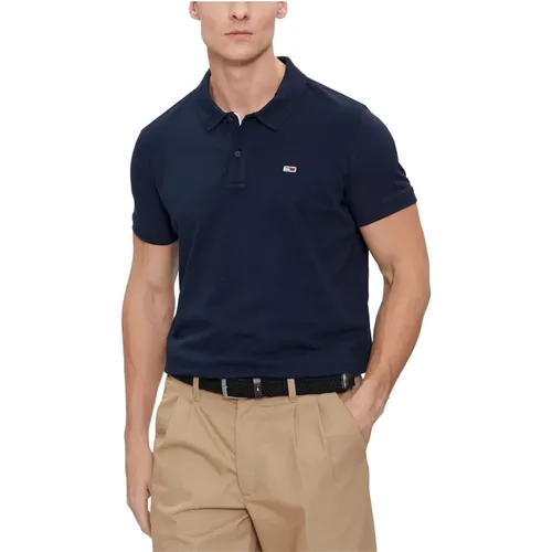 Polo Shirts , male, Sizes: XL, L, S, M - Tommy Jeans - Modalova