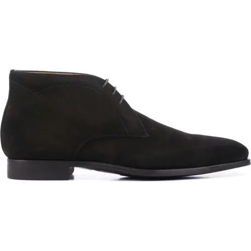 Braune Wildlederstiefel Magnanni - Magnanni - Modalova