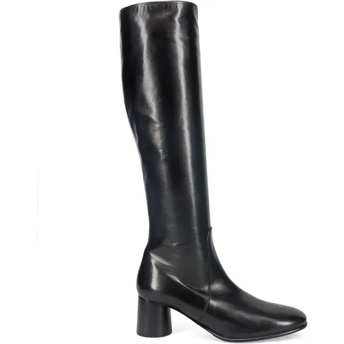 High Boots with Zipper , female, Sizes: 5 UK, 7 UK, 4 UK - Lorenzo Masiero - Modalova