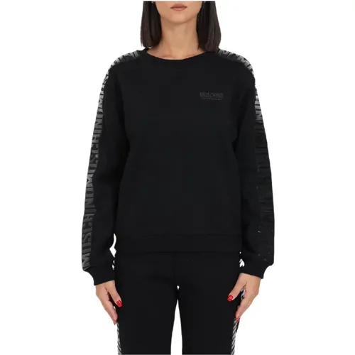 Women's Logo Sweatshirt , female, Sizes: L, XL - Moschino - Modalova