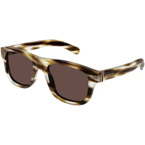 Braune Havana Sonnenbrille Gg1509S 003 - Gucci - Modalova