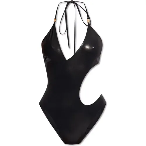 Einteiliger Badeanzug , Damen, Größe: M - Versace - Modalova