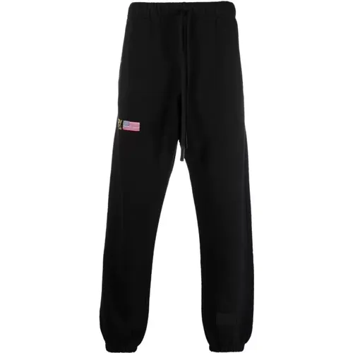 Schwarze Baumwoll-Sweatpants für Männer - Autry - Modalova