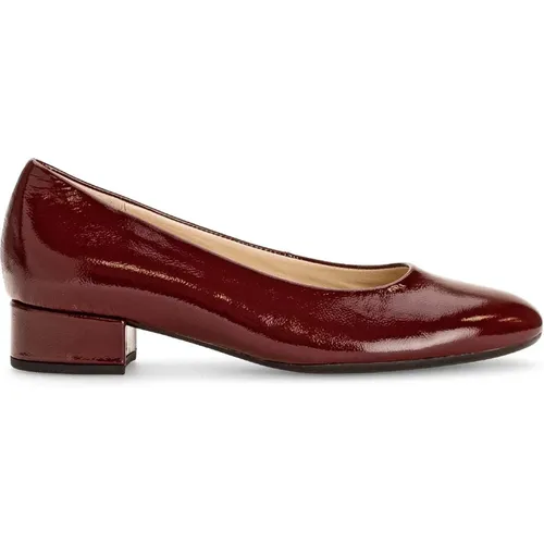 Bordeaux Lackleder Pumps , Damen, Größe: 37 1/2 EU - Gabor - Modalova