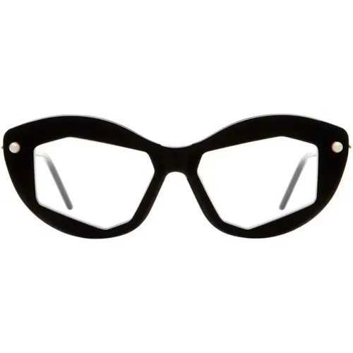 Shine RX Oval Cat-Eye Eyeglasses , female, Sizes: ONE SIZE - Kuboraum - Modalova