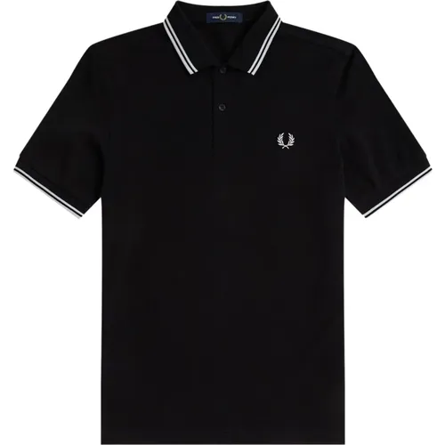 Polo mit Doppelstreifen M3600 - Fred Perry - Modalova