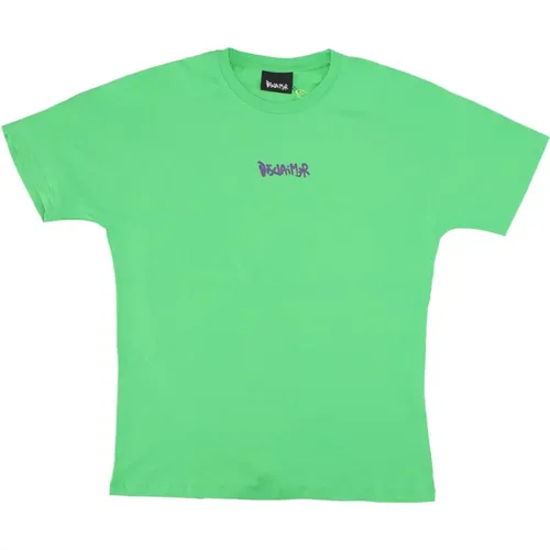 Einfaches Logo Tee Lime/st Lila - Disclaimer - Modalova