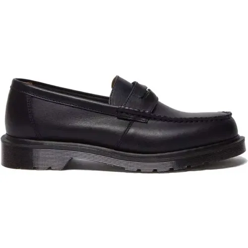 Klassischer Kalbsleder-Loafer Schwarz , Herren, Größe: 40 EU - Dr. Martens - Modalova