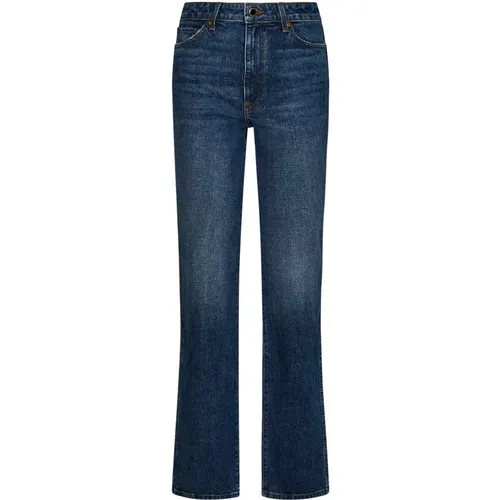 High Rise Stovepipe Jeans , female, Sizes: W27 - Khaite - Modalova