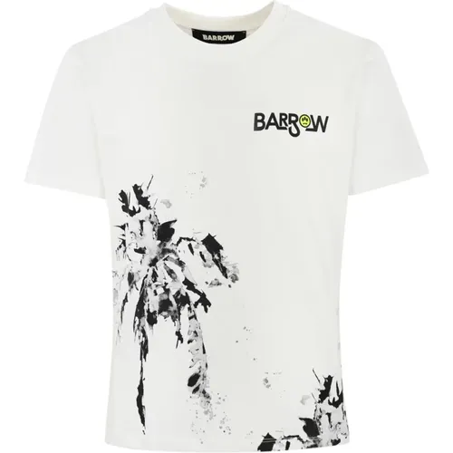 T-Shirts , male, Sizes: XS - Barrow - Modalova