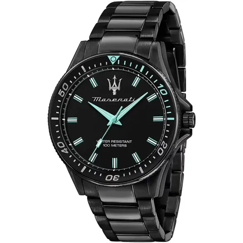 Aqua Edition Stainless Steel Bracelet Watch , male, Sizes: ONE SIZE - Maserati - Modalova
