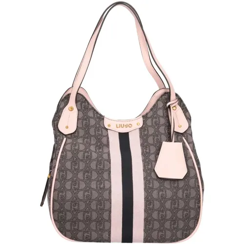Elegant Shoulder Bag Nero Ss24 , female, Sizes: ONE SIZE - Liu Jo - Modalova