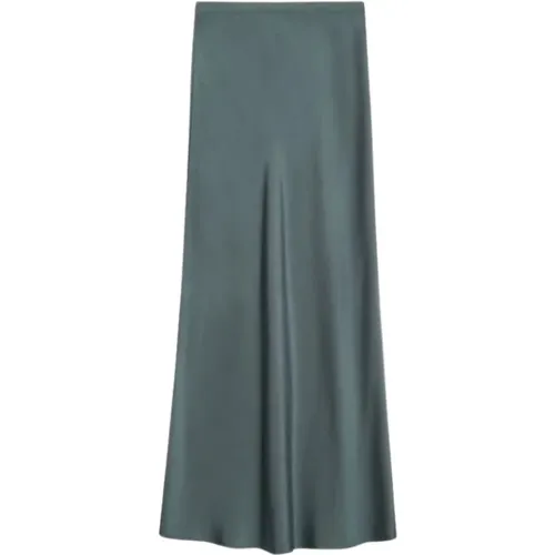 Silk Bias Cut Skirt , female, Sizes: XS - Anine Bing - Modalova