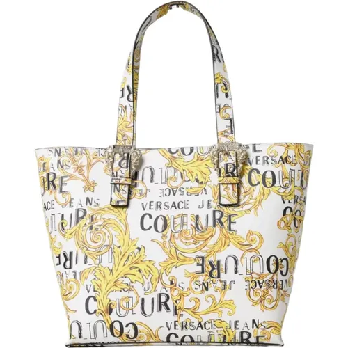 Baroque Print Shopping Bag , female, Sizes: ONE SIZE - Versace Jeans Couture - Modalova