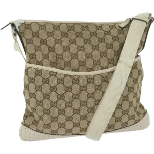 Pre-owned Canvas gucci-bags , female, Sizes: ONE SIZE - Gucci Vintage - Modalova