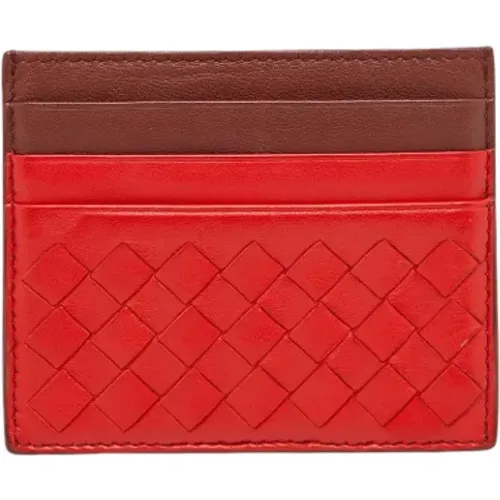 Pre-owned Leather wallets , female, Sizes: ONE SIZE - Bottega Veneta Vintage - Modalova