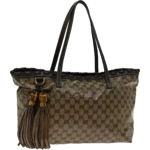 Pre-owned Canvas gucci-bags , female, Sizes: ONE SIZE - Gucci Vintage - Modalova