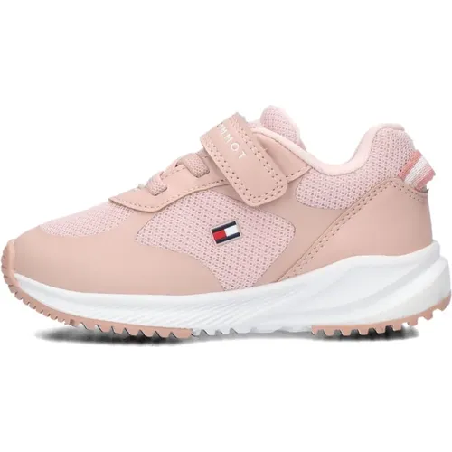 Rosa Low-Top Stylische Sneakers - Tommy Hilfiger - Modalova